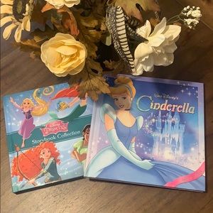 2 Disney princess books